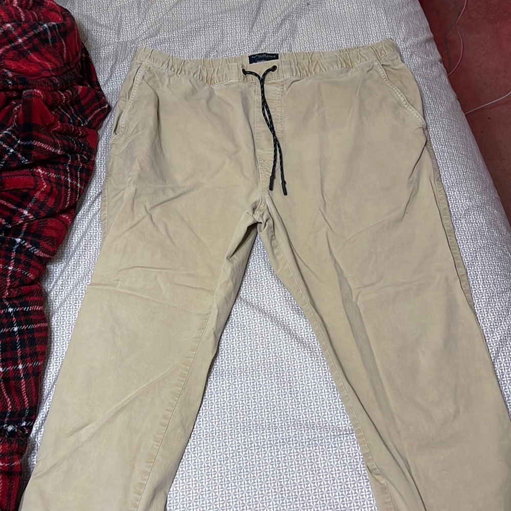 American Eagle Khaki Joggers
